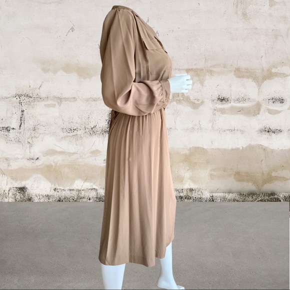 ANDREA GAYLE VINTAGE SHIRTWAIST DRESS. SIZE 12 - Picture 4 of 9